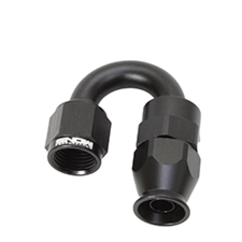 Snow Performance SNF-60618 -6AN 180 Degree PTFE Hose End (Black)