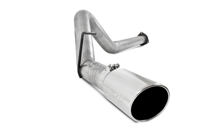 MBRP Ford 6.7L F-250/350/450 4in Filter Back Alum and Down Pipe Exhaust