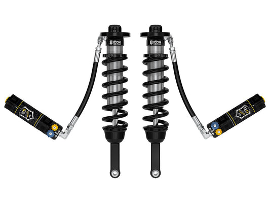 ICON 05-23 Tacoma Front Ext Travel VS 2.5 Series Remote Resi w/ CDXS Coilover Kit Pair