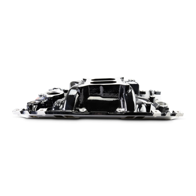 Edelbrock 2716-BP Chevrolet Vortec Small Block Performance EPS Manifold - Black Plasma Finish