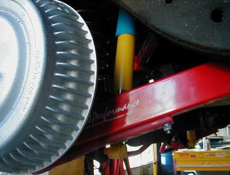 UMI Performance 361516-R Upper and Lower Control Arm Red for 1978-1996 GM B-Body