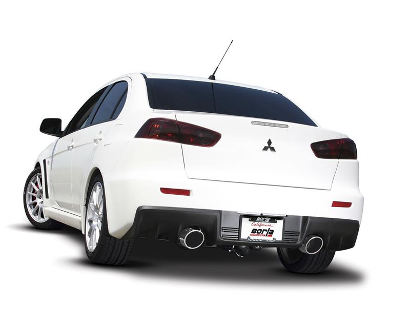 Borla 140285 08-14 Mitsubishi EVO X Catback Exhaust - #140285
