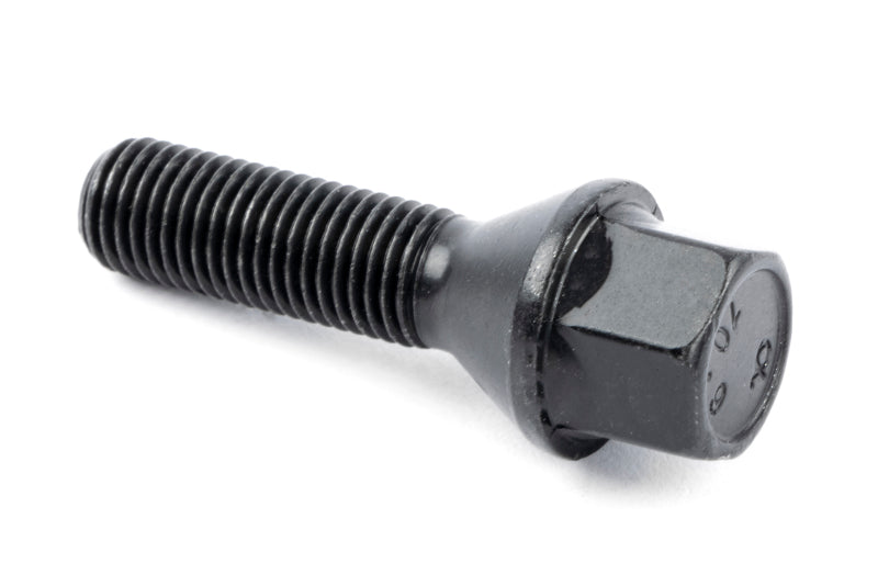 Dinan Lug Bolts - Cone Seat - M12x1.5 - 30mm - Black (Set of 10)