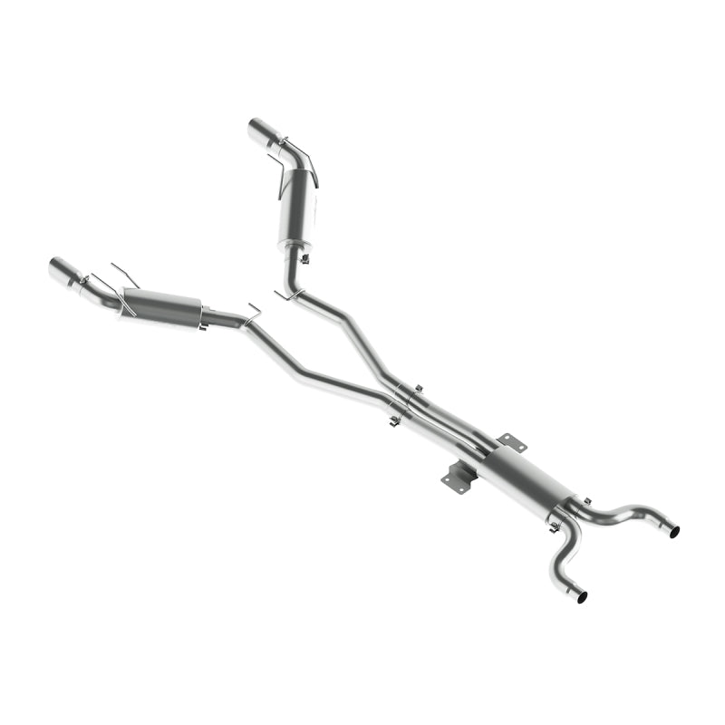 MBRP 2010 Chev Camaro V8 6.2L Automatic 3 Dual Cat Back Round Tips T409