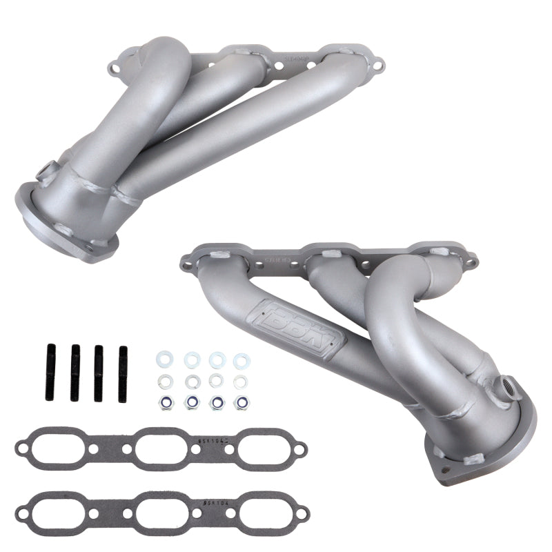 BBK Performance 4040 Shorty Headers 1-5/8 Titanium Ceramic for 2005-2010 Chrysler 300, Dodge Charger / Challenger (3.5L V6)