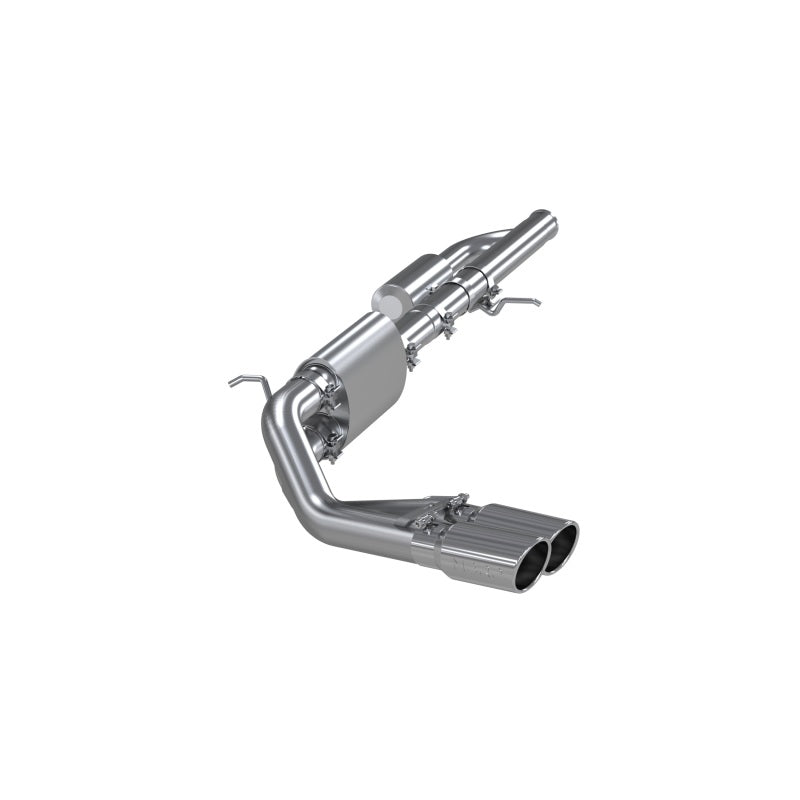 MBRP 09+ Chevy Silverado 1500 3in Cat Back Pre-Axle w/ 4in Tip - AL