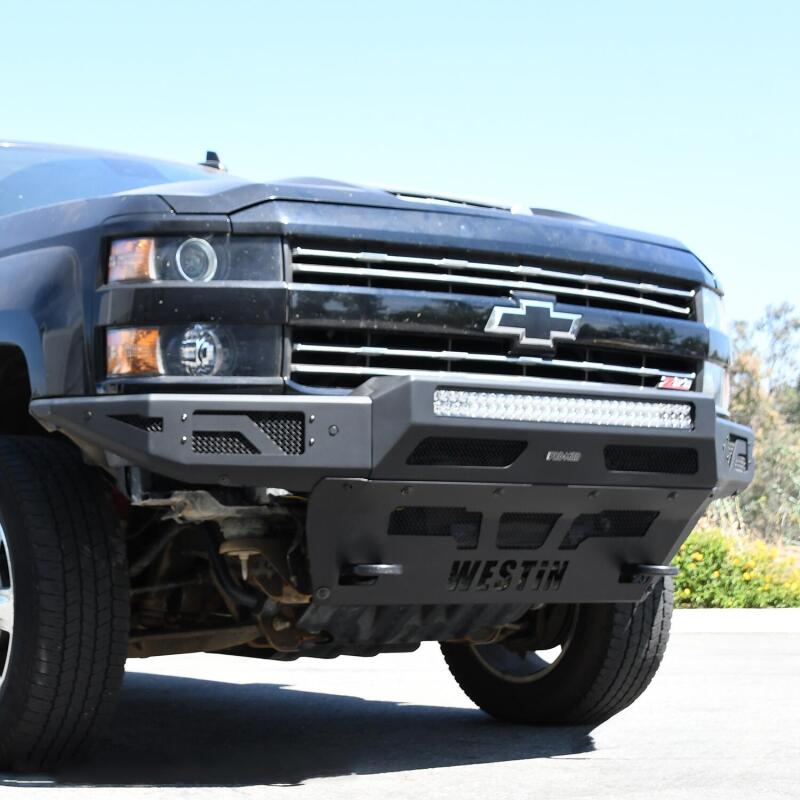 Westin 58-71165 Pro-Mod Skid Plate for 2015-2019 Chevrolet Silverado 2500/3500 Textured Black