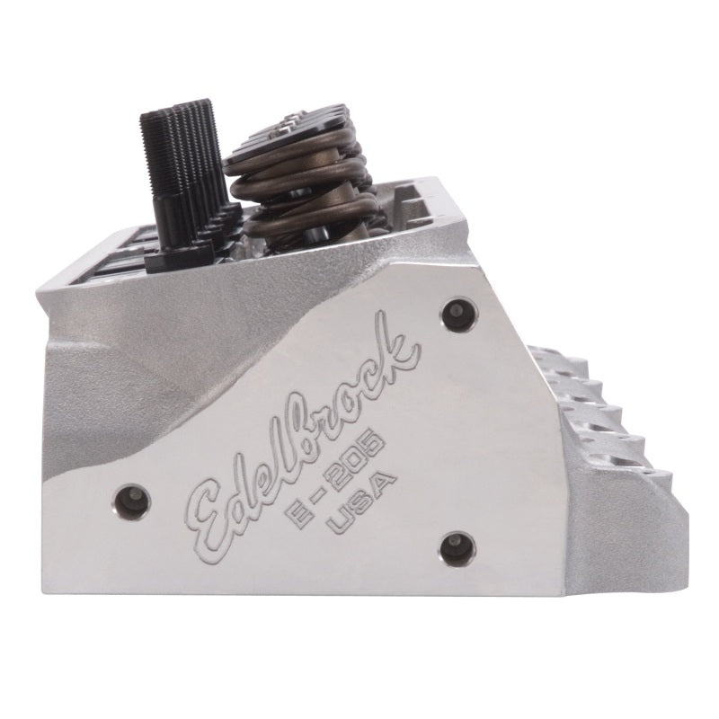 Edelbrock 5027 1 Pair SBF Cylinder Head E-205 2.08 Intake Complete Assembled with Springs