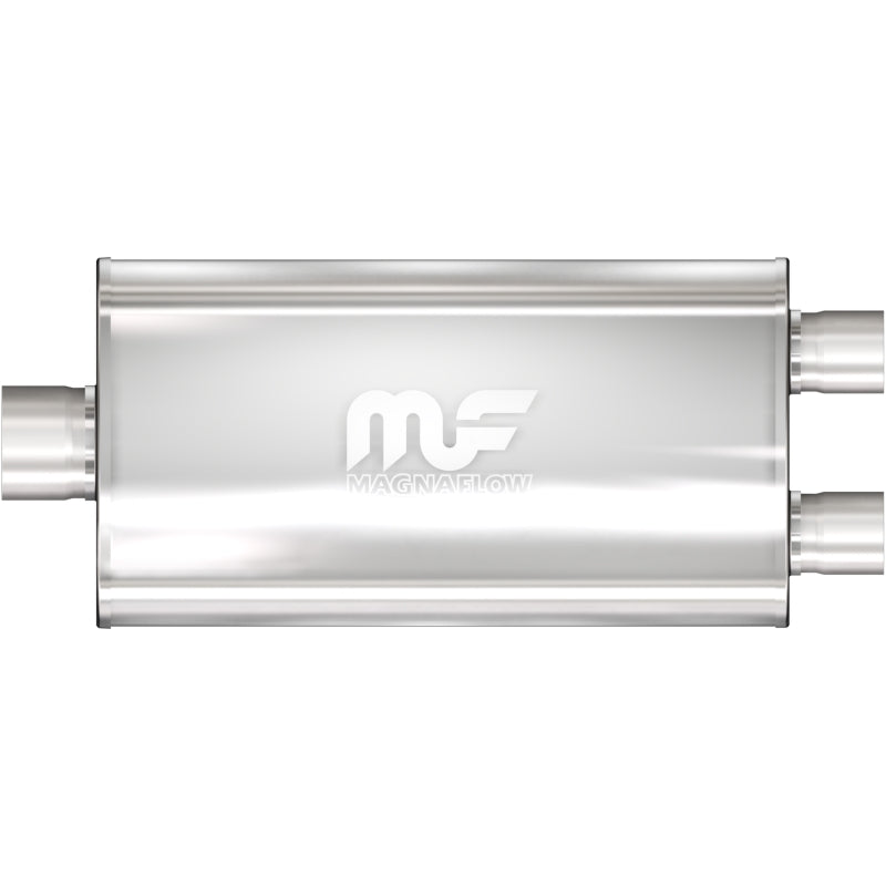 MagnaFlow 12587 Muffler Mag SS 22X5X11 2.5/3.50 D/C - #12587