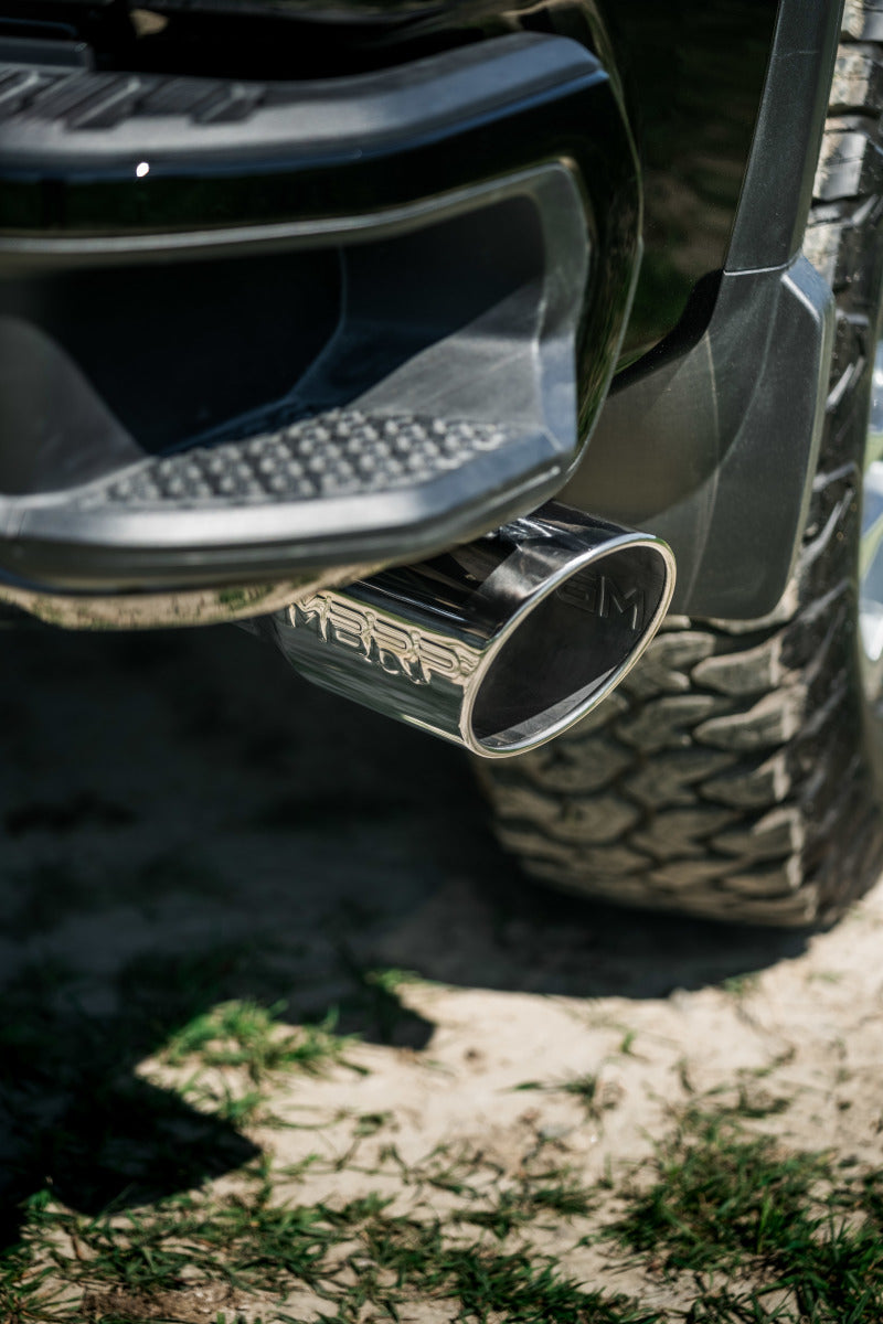 MBRP Silverado 2500HD 6.6L Armor Lite AL Steel 5in DPF Back Exhaust