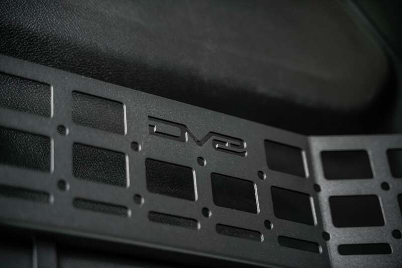 DV8 Offroad 18-20 Jeep Wrangler (JL)/Gladiator (JT) Front Door Pocket Molle Panels - #MPJL-05
