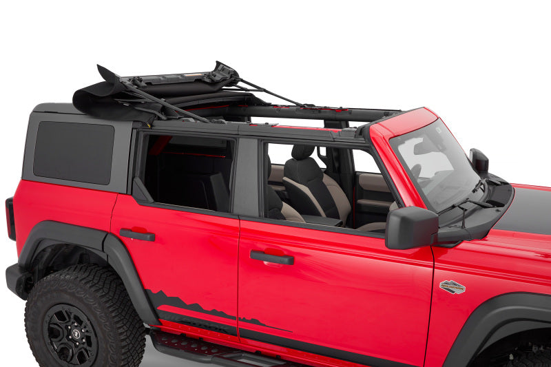 Bestop 21-26 Bronco 4-Door Skyrider For Hardtop (Premium Black Twill)