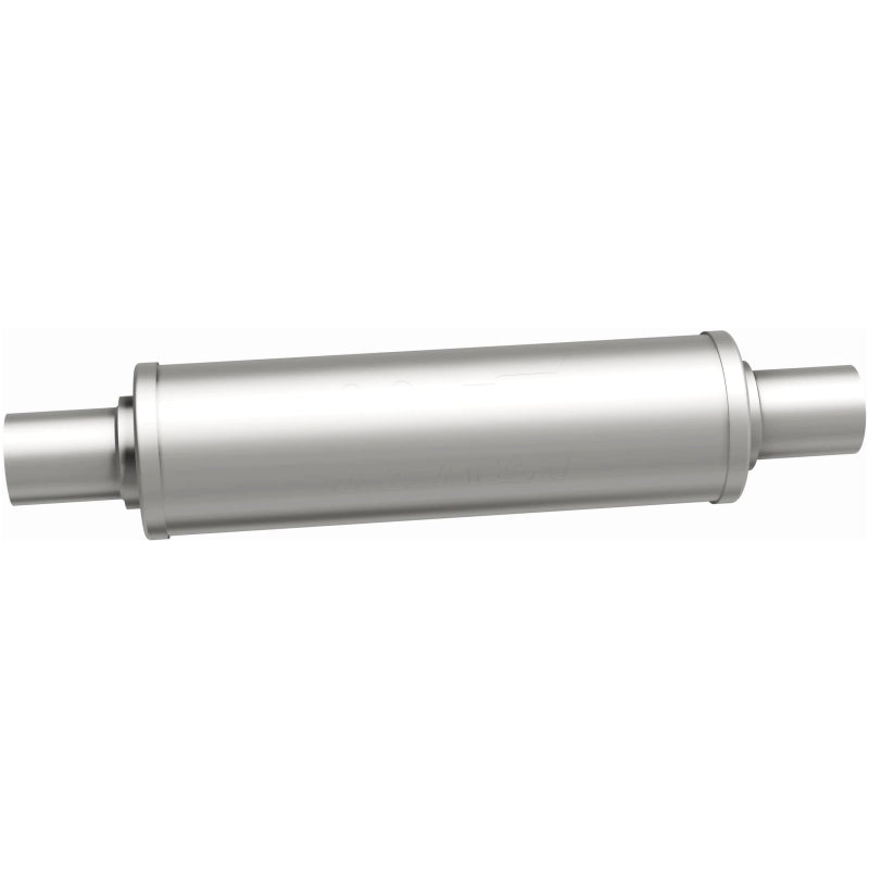 MagnaFlow 12775 Muffler Mag DSL SS 7x7x14 4in Inlet 4in Outlet - #12775