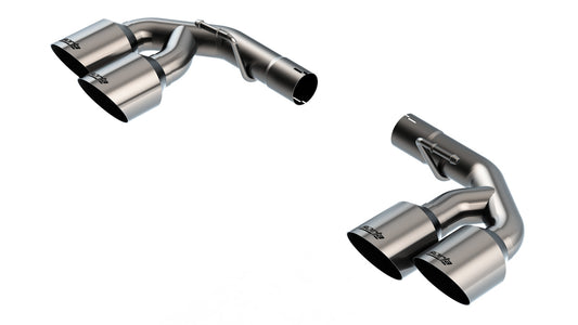 Borla 60749SB Tip Kit with Brushed Stainless Tips for 2021-2025 Audi SQ5 (3.0L V6)