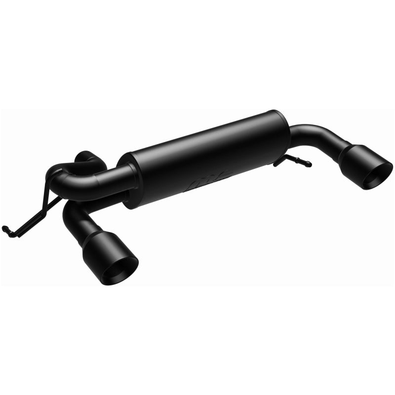 MagnaFlow 19555 2021 Ford Bronco 2.3L I-4 Axle-Back Exhaust w/ Dual Split Rear Style Exit- Black Tips - #19555
