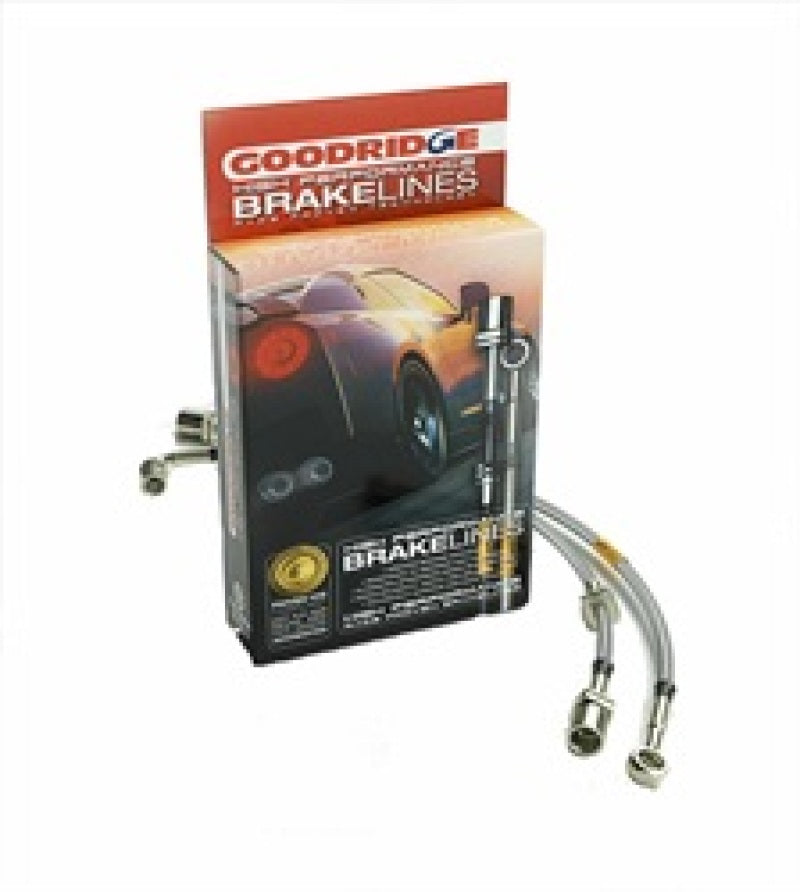 Goodridge 08-09 Pontiac G8 GT Stainless Steel Brake Line Kit 12289