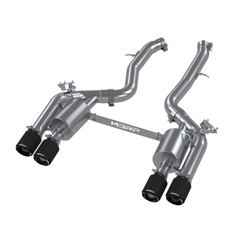 MBRP 18-22 BMW M2 Competition 3.0L T304 3in Resonator-Back Exhaust