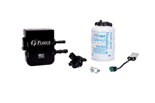 Fleece Performance FPE-CUMM-UBFA-1924 for 19-24 Ram 2500/3500 Cummins 6.7L Under Bed Fuel Filter Assembly