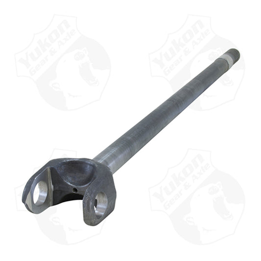 Yukon Gear & Axle YA W43004 4340 Chromoly Axle For 2010-2013 Dodge 9.25in Front / Right Hand Side / 38.1in Long