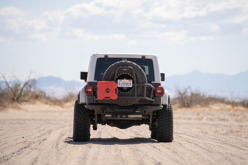 DV8 18-25 Jeep Wrangler JL Body Mounted Tire Carrier - #TCJL-14