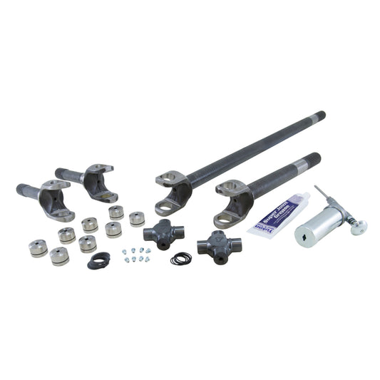 Yukon Gear & Axle ZA W24144 USA Standard 4340CM Repl Axle Kit For 1974-1979 Jeep Wagoneer / Dana 44 with Drum Brakes