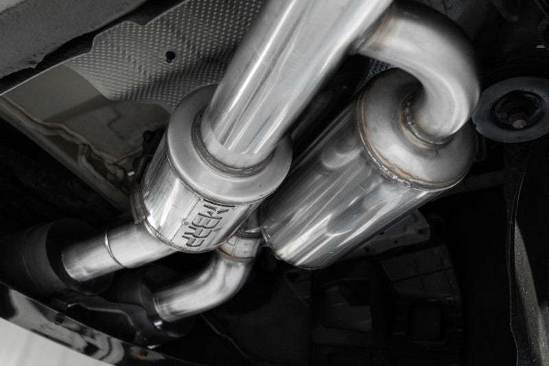 MBRP 2022 Kia Stinger 3.3L T304 Cat-Back Exhaust- Uses Factory Bezels