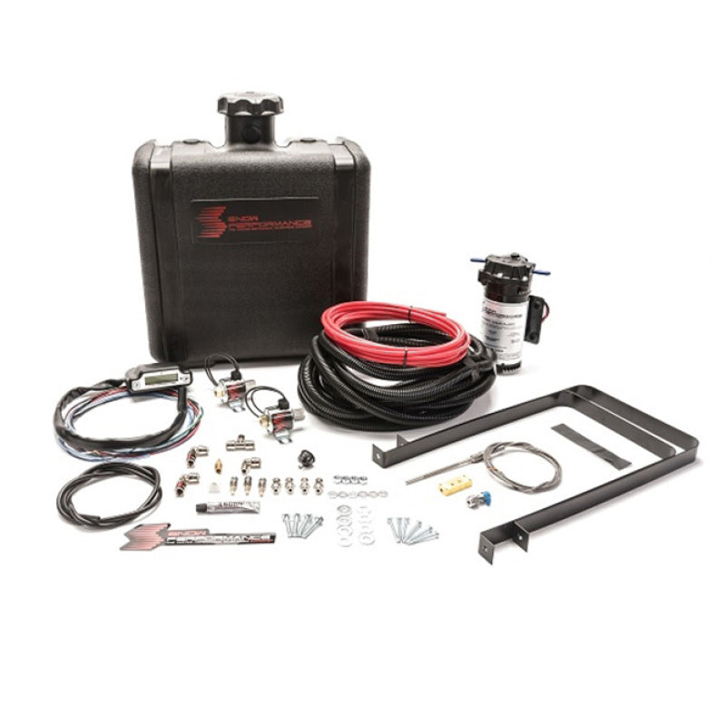 Snow Performance SNO-560 Stage 3 Boost Cooler Water Injection Kit Pusher (Hi-Temp Tubing and Quick-Fittings)
