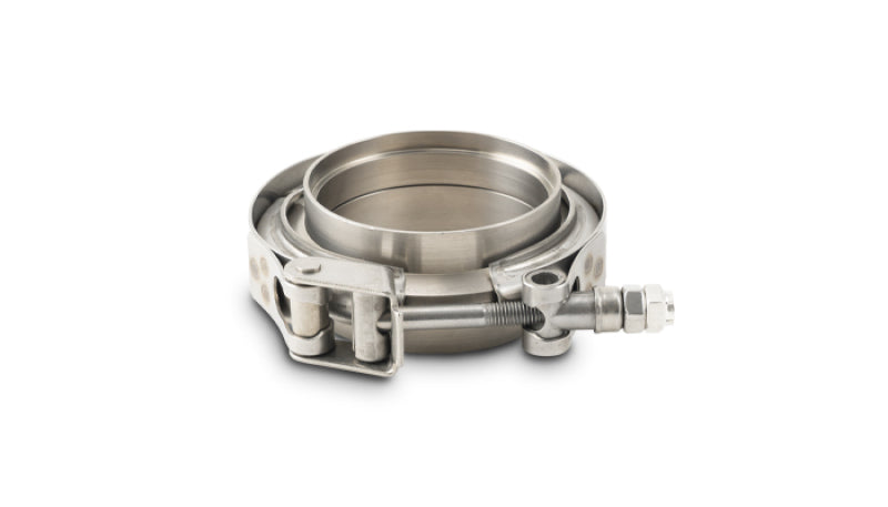 Vibrant Titanium V-Band Flange Assembly for 3in OD Tubing