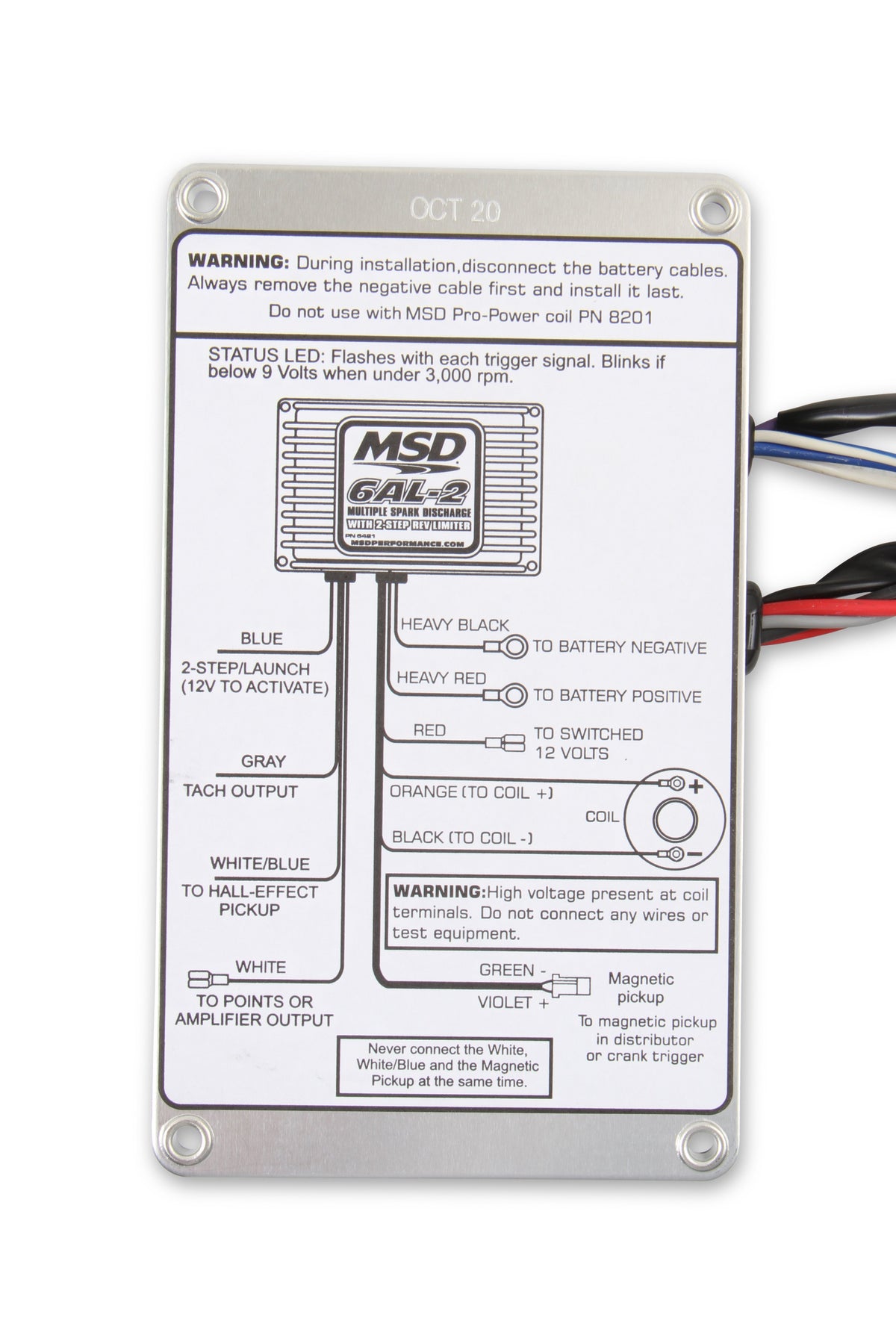 MSD 64213 6AL-2 Ignition Control - Black