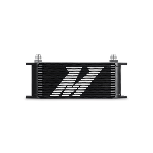 Mishimoto Universal 16 Row Oil Cooler - Black - #MMOC-16BK