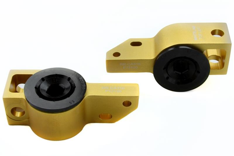 Whiteline KCA316 Front Lower Control Arm Anti-dive Caster Kit for 2004-2014 Audi A3, 2004-2013 Audi A3 Quattro, 2007-2016 Volkswagen Eos and More