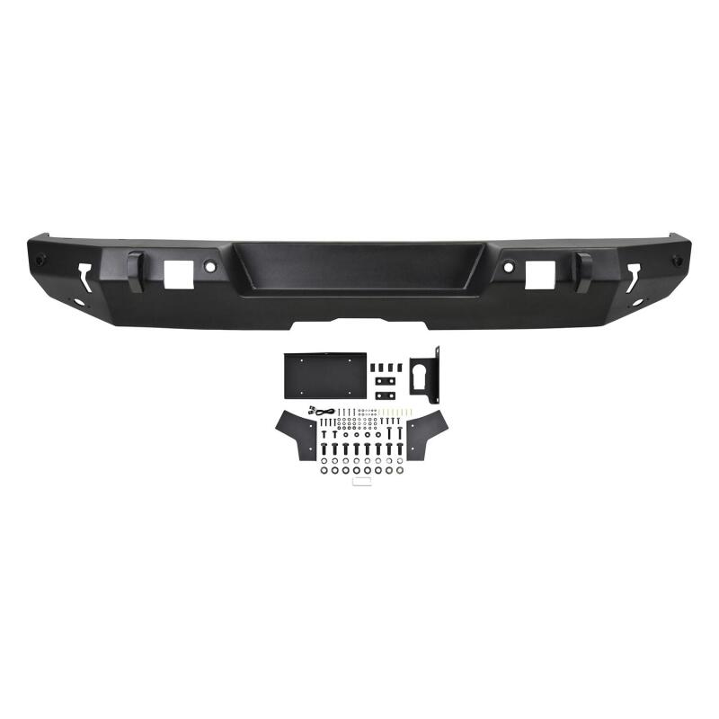 Westin 59-82045 WJ2 Rear Bumper for 2018-2019 Jeep Wrangler JL Textured Black