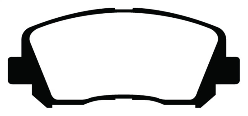 EBC 15+ Chrysler 200 2.4 Yellowstuff Front Brake Pads DP43007R
