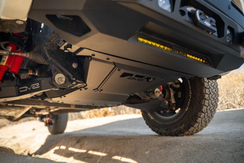 DV8 24-25 Toyota Tacoma & Land Cruiser Rear Belly Skid Plate - #SPTT1-09