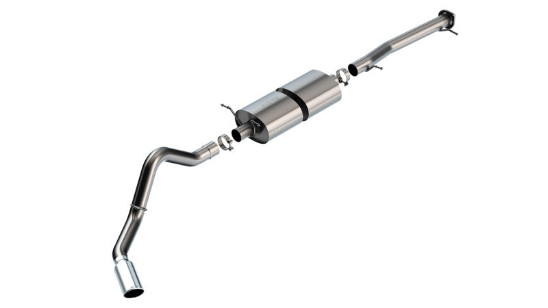 Borla 140833 20-22 Chevrolet/GMC Silverado/Sierra 6.6L T-304 SS Cat-Back S-Type Exhaust - Brushed - #140833