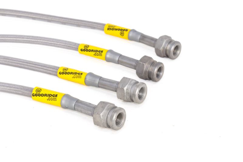 Goodridge 04-13 Mazda 3/Mazdaspeed3 Stainless Steel Brake Line Kit 25048