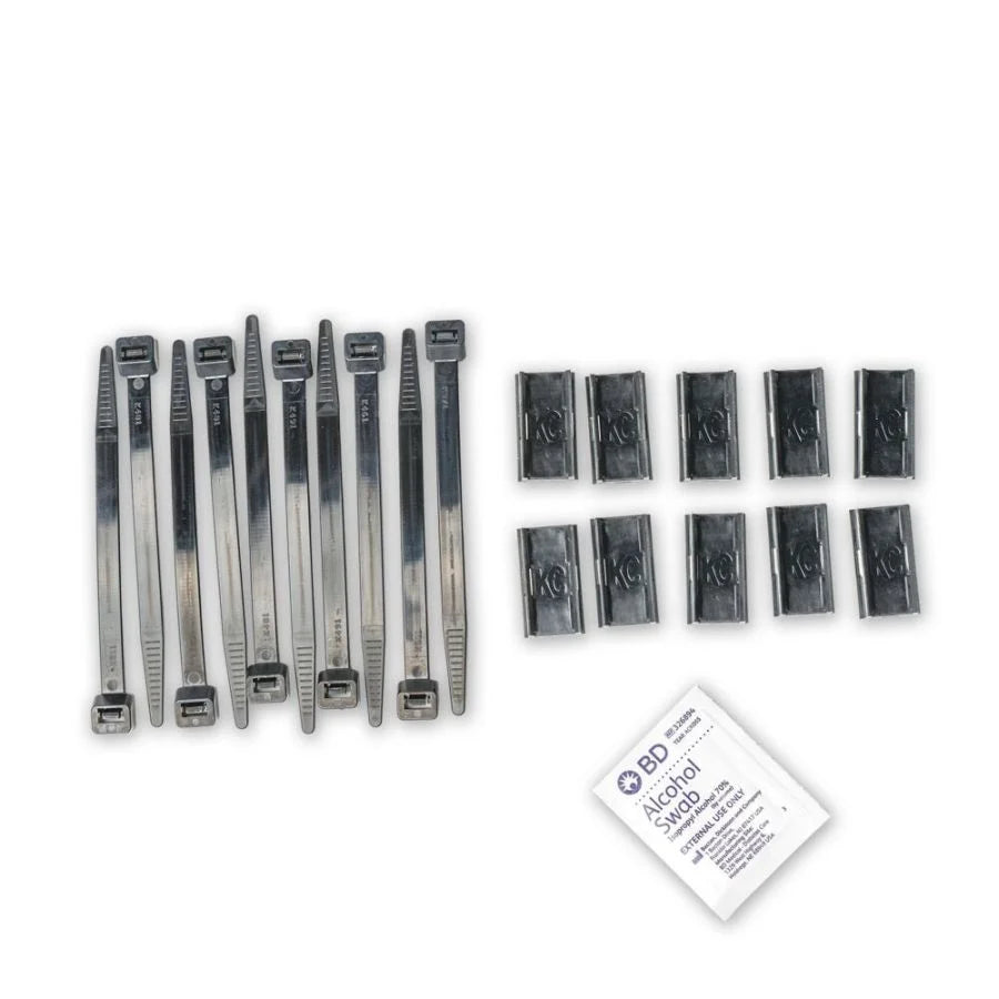 KC HiLiTES KClip Cable Anchors 10-Pack