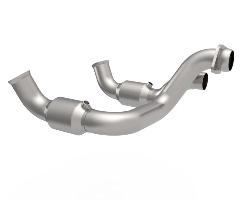 Kooks 14003400 for 20-22 Ford F250 7.3L V8 / Ford F350 7.3L V8 3in SS High Output Green Catted Connecting Pipes
