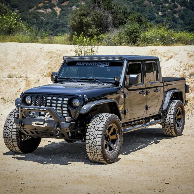 Westin 21-4165 Platinum 4 Oval Nerf Step Bars for 2020-2026 Jeep Gladiator Black