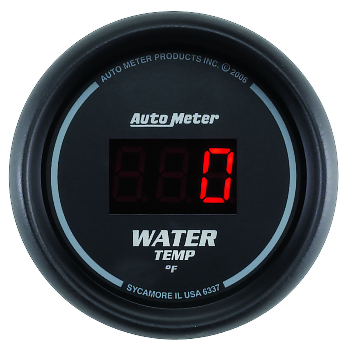 AutoMeter 6300 Sport-Comp Digital 5-Piece Gauge Kit 3-3/8in & 2-1/16in Electric Speedometer