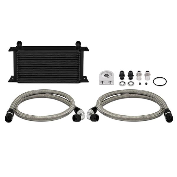 Mishimoto Universal 19 Row Oil Cooler Kit - Black - #MMOC-ULBK