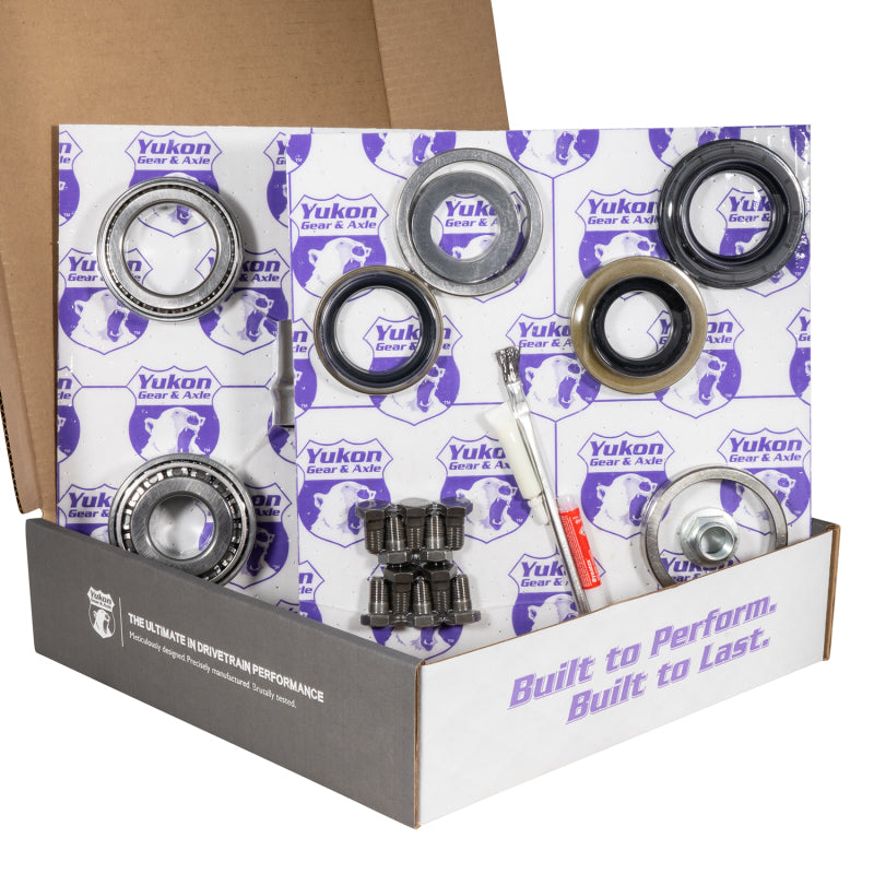 Yukon Gear & Axle YGKT001-456 Ring & Pinion Gear Kit Pkg F&R with Install Kits for Toyota 8.4/7.5R Diff 4.56 Ratio