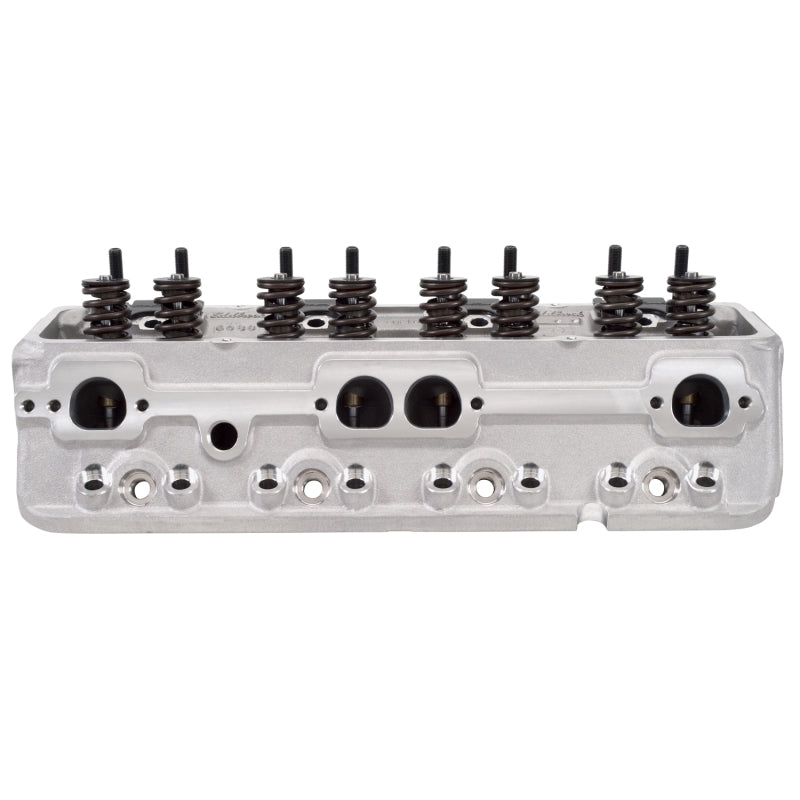 Edelbrock 5089 E-Street Cylinder Heads 64cc Pair for Small Block Chevrolet