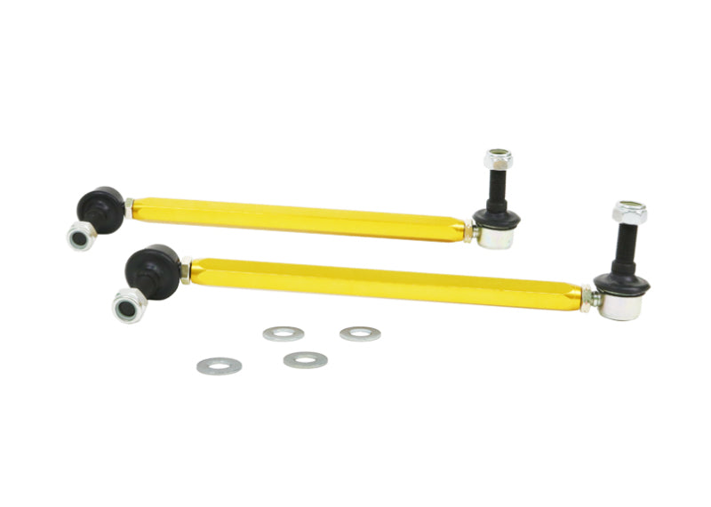 Whiteline KLC180-295 Front Sway Bar Link Assembly Heavy Duty Adjustable Steel Ball