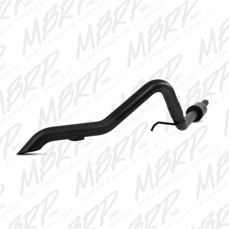 MBRP 12 Jeep Wrangler/Rubicon 3.6L V6 Cat Back Off-Road Black Exhaust