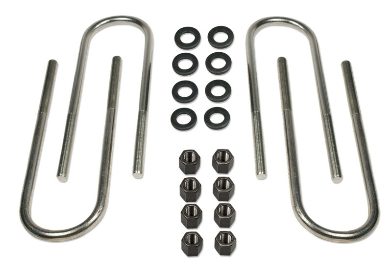 Tuff Country 17851 Rear Axle U-Bolts 3in Blocks for 1999-2023 Chevrolet Silverado 1500 4WD
