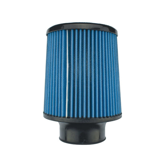 Injen SuperNano Web Dry Air Filter - 3.00 Filter / 6in Base / 6.3in Tall / 5.350in Top - #X-1103-BB