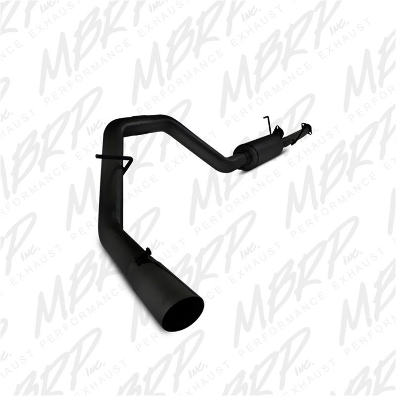 MBRP S5314BLK 2009-2014 Toyota Tundra 5.7L EC-Std. & SB/CC-SB 3in Cat-Back Single Side AL - Black - #S5314BLK
