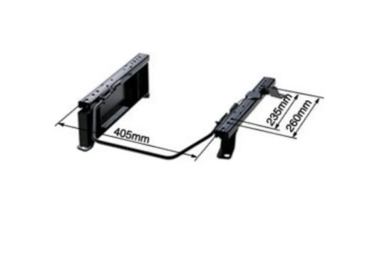 Cusco R35 Bride 2009+ Nissan GT-R RK-Type Right Seat Rail BRDS-N111RK