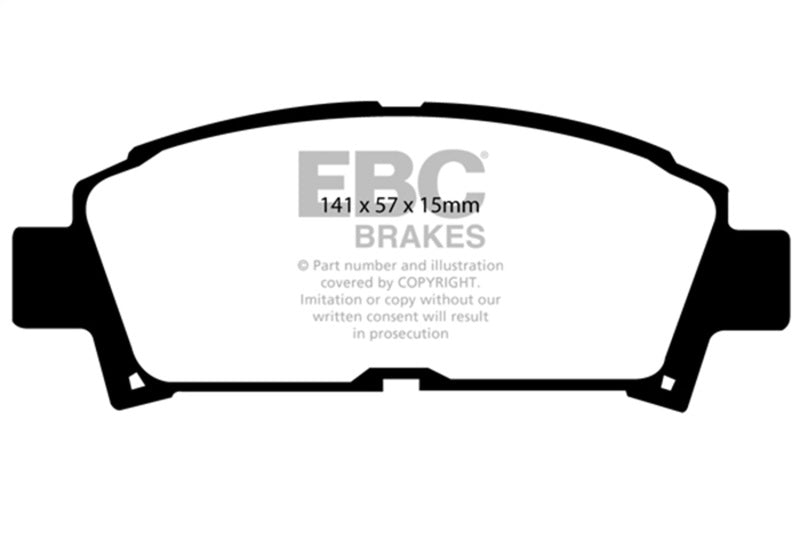 EBC 93-95 Toyota MR2 2.0T Bluestuff Front Brake Pads DP5995NDX